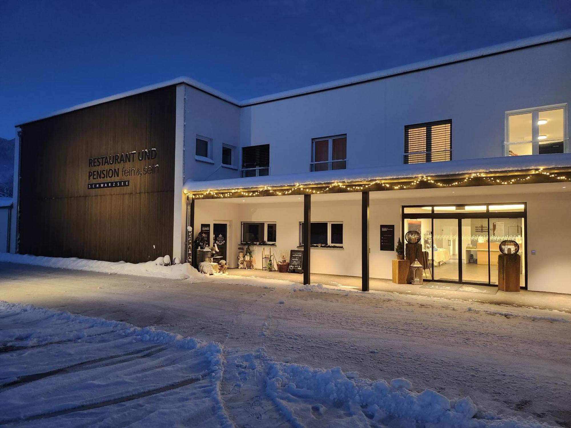 Pension Fein & Sein Bad-Schwarzsee Esterno foto